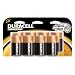 Duracell Batteries, D Size, 8-Count Packages (Pack of 2)