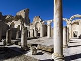 Large Baths, Roman Ruins of Makhtar, Tunisia, North Africa, Africa Stretched Canvas Poster Print by Ethel Davies, 30x40