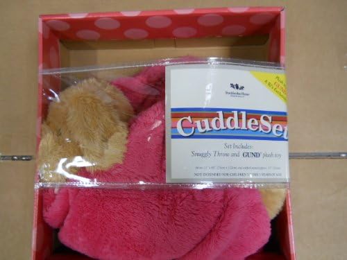 Stockbridge Home Gund Plush Animal Throw Gift Set
