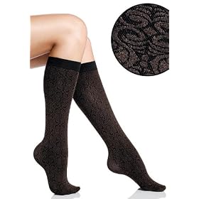 SPANX Women's Pattern Two-Timin Trouser Socks Hosiery