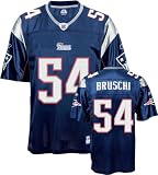 Tedy Bruschi Reebok NFL Navy New England Patriots Toddler Jersey - 3T