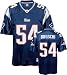 Tedy Bruschi New England Patriots Navy NFL Replica Jersey