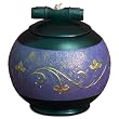 Hand-painted Lavender Spherical Decorative Gift / Jewelry Box (Thailand)