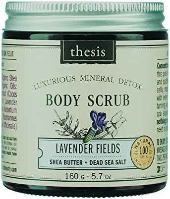 Body Scrub - Natural Dead Sea Salt Detox - Lavender Fields - Travel Sized