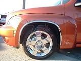 Stainless Steel Fender Trim For 2006 - 2007 Chevy HHR Fender Trim (Set of 4)