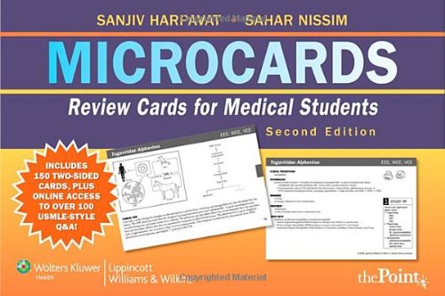 Microcards: Review Cards for Medical Students