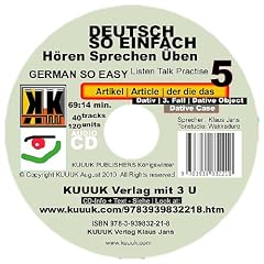 Deutsch So Einfach - H�ren Sprechen �ben 5 - German So Easy - Talk Listen Practise 5: Artikel  - Article - der die das - Dativ - 3. Fall - Dative Object - Dativ Case