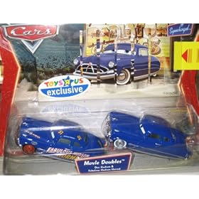Disney Pixar Cars 2 Pack Doc Hudson and Fabulous Hudson Hornet by Disney