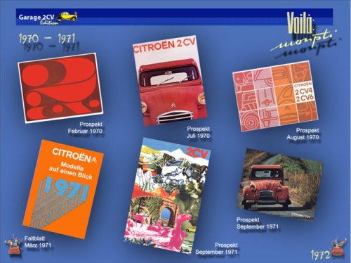 Voilà: Monpti - Citroën 2CV Werbung in Deutschland 1958 - 1990