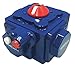 Habonim - C25-SR-2C-NP - 6-11/32 x 6-11/32 x 4-39/64 Nickel Plated Compact Pneumatic Actuator, Open 0.23 sec., Close 0.23