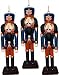 Auburn Tigers Nutcracker Ornament 3 Pack