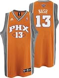 Steve Nash Phoenix Suns Orange Stitched Swingman Adult Jersey
