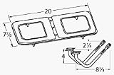 Figure-8 Stainless Steel Burner Special Venturi