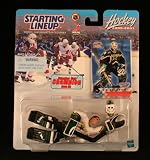 ED BELFOUR / DALLAS STARS 2000-2001 NHL Starting Lineup Action Figure & Exclusive Collector Trading Card