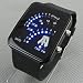 Cosplay Miku Hatsune Vocaloid Watch Blue Light Fan-shaped LED Watch