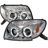 03-05 TOYOTA 4RUNNER CHROME CLEAR LED PROJECTOR HEAD LIGHTS by Spec-D Tuning