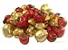 Club Pack Of648 Glitter Red And Gold Apple Christmas Ornaments