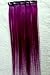 Hair Collection-18" Purple 100% Human Hair Clip on Extensions - 1.75"widex5pcs