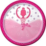 Creative Converting Tutu Much Fun Round Dinner Plates. 8 Count