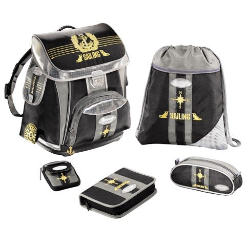 Hama Sammies by Samsonite PREMIUM Schulranzen Set Limited Edition Nautic ,5-tlg. Hama Sammies by Samsonite PREMIUM Schulranzen Set Limited Edition Nautic ,5-tlg.