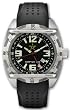 Rogue Warrior Red Cell Silver Silocone Rubber Band 200M GMT Watch