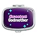 Sweetest Godmother Rectangle Pill Case Trinket Gift Box