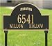 Pittsburgh Pirates Black and Gold Personalized Address Lawn Plaque