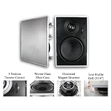 Buy 2 MA Audio MAQ-6N Home Theater In Wall Surround Sound Stereo Speakers by MA Audio