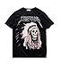 KAFOOLIN Men's T-Shirt of Indian Rap Music Indian Skeleton Kanye west Yeezus