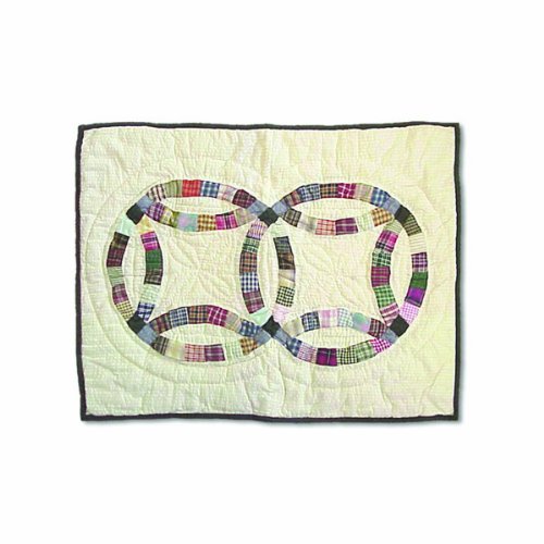 Patch Magic 27-Inch by 21-Inch Country Wedding Ring Pillow Sham