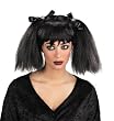Theatre Costumes Accessory Wig Dead Pigtails Gothic Black One Size
