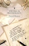 Writing in restaurants