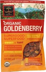 Kopali Organics Organic Goldenberry, 1.8 Ounce Pouches (Pack of 6)