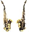 Jollysun Black Curved Soprano Saxophone