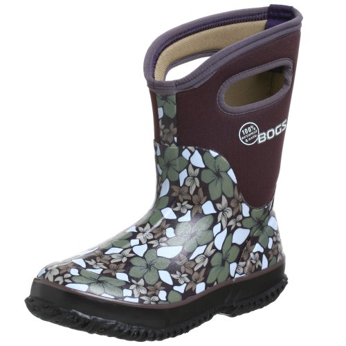 Childrens Toyshop  Sporting Goods : Bogs Women's Classic Mid Hibiscus Boot