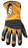 Ringers Gloves 304-07 Extrication Long Cuff Glove, Yellow, X-Small