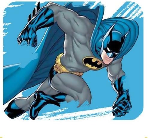 Rectangle Gaming Mouse Mat with Batman Logo for Fans
