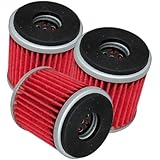 3-PACK Oil Filter YAMAHA 450 YFZ450 YFZ-450 LIMITED SPECIAL EDITION 2-BLACK FLAMES 2004-2009 2012-2013