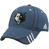 adidas Minnesota Timberwolves Light Blue NBA 2007 Draft Day L/XL Flex Fit Hat