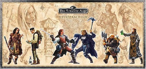 Das schwarze Auge - Meisterschirm für die 4. Edition - Spielhilfe