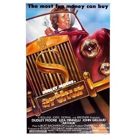ARTHUR - DUDLEY MOORE - US MOVIE FILM WALL POSTER - 30CM X 43CM