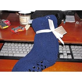 Sweetest Softest Ever Blue Lounge Socks