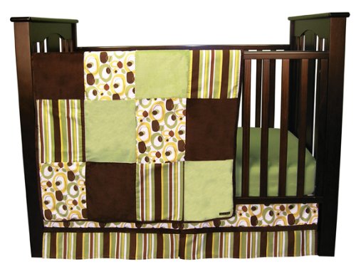 Trend Lab 3 Piece Crib Bedding Set, Giggles