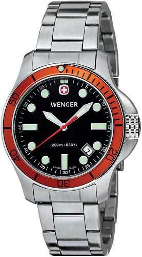 Best Price Wenger Swiss Watches 72347 Battalion Iii Diver Mens