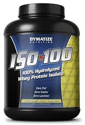 Dymatize Nutrition ISO 100, Whey Protein Powder, Pina Colada, 5 Pound
