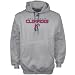 adidas Los Angeles Clippers Ash True Court Hoody Sweatshirt