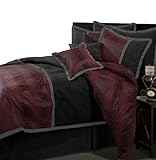 Veratex Chase 8-Piece King Bed Set, Red