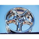 BMW X5Style 57: Set of 4 genuine factory 17inch chrome wheels by L.A. Wheel and Tire