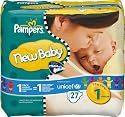 Pampers New Baby Windeln Gr.1 Newborn 2-5 kg Tragepackung, 27 Stück