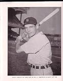 Johnny Lipon Detroit Tigers Baseball Magazine Photo circa 1949